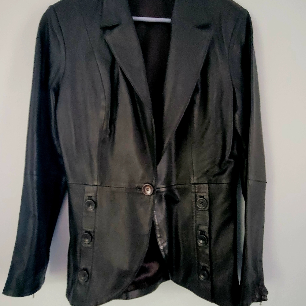 Women's Butter Soft Black Leather Jacket